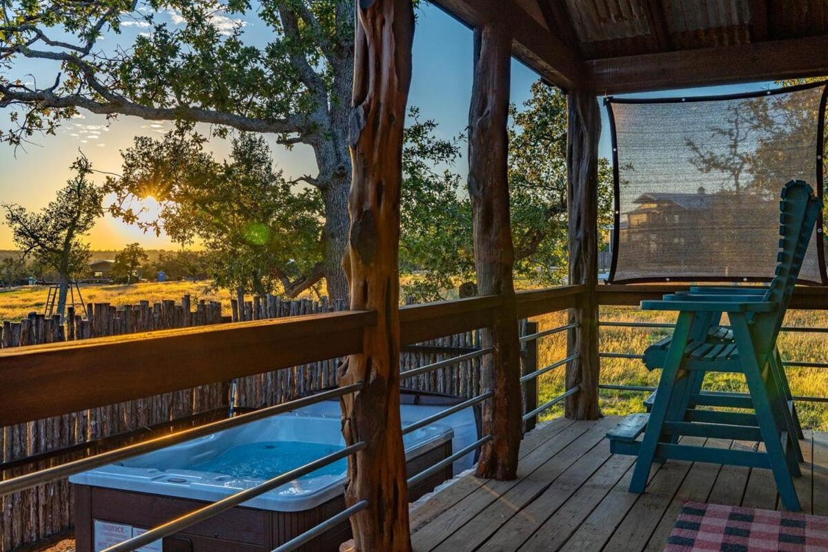 Rockin' R - Morning Star Cabin Fredericksburg Exterior foto