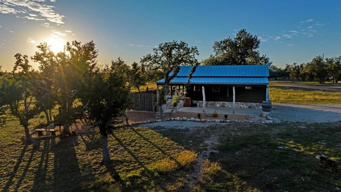 Rockin' R - Morning Star Cabin Fredericksburg Exterior foto