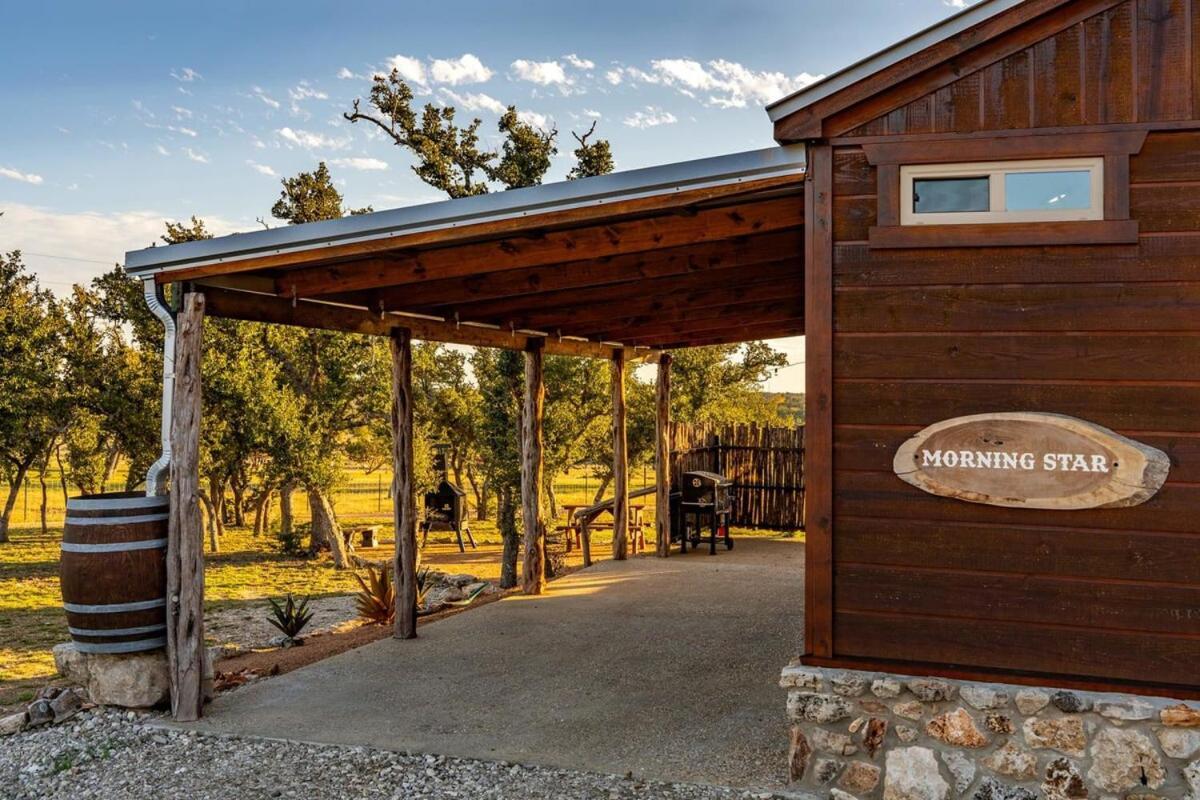 Rockin' R - Morning Star Cabin Fredericksburg Exterior foto