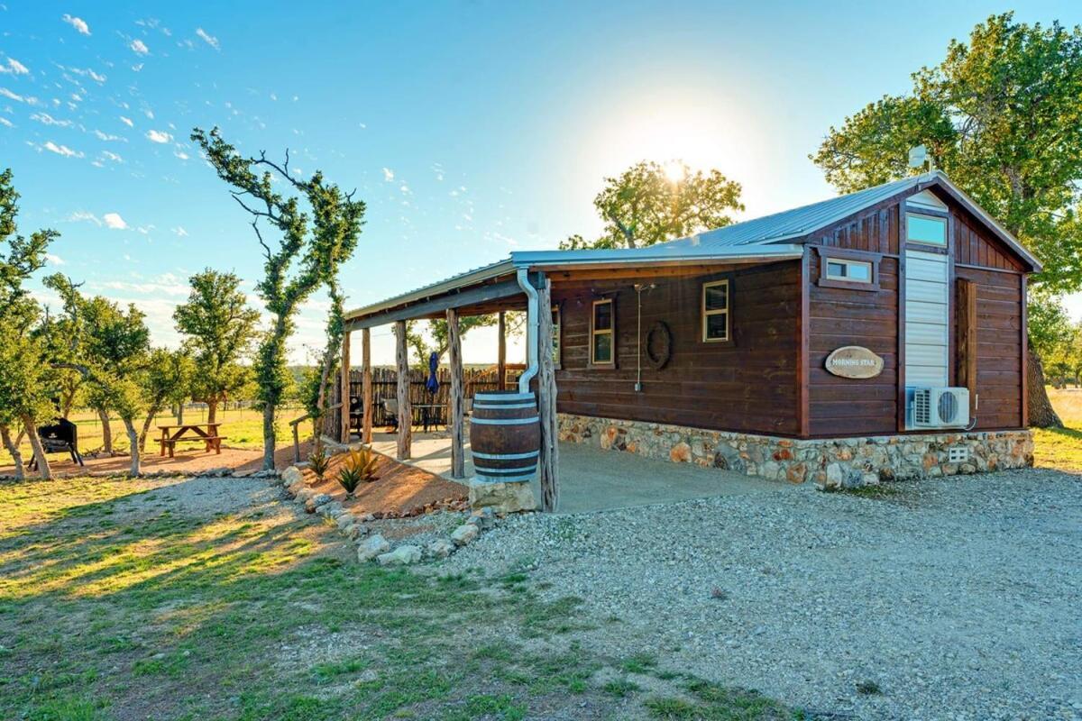 Rockin' R - Morning Star Cabin Fredericksburg Exterior foto